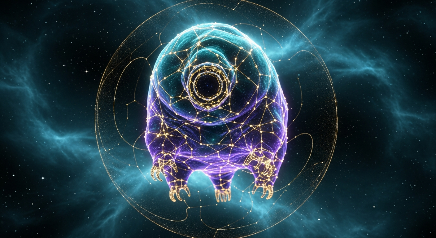 The Tardigrade Enigma: How Earth's Toughest Microbe Survives the Vacuum of Space Introduction: Meet the Cosmic "Water Bear" When we imagine the harsh, unforgiving environment of outer space, we assume it to be completely hostile to biology. The freezing temperatures, the absolute lack of oxygen, and the deadly barrage of cosmic radiation form a lethal combination for almost all known life forms. Yet, there is a microscopic titan that defies the laws of biological fragility: the tardigrade. Often affectionately referred to as "water bears" or "moss piglets," tardigrades are microscopic, eight-legged animals (typically measuring just 0.5 millimeters in length) that can be found in almost every ecosystem on Earth, from deep-sea trenches to Himalayan peaks. However, their true claim to fame is their unprecedented resilience. Despite being colloquially labeled as Earth's toughest microbe, they are actually complex micro-animals capable of surviving conditions that would instantly annihilate human beings. The greatest testament to their resilience is their ability to survive the ultimate extreme environment: the vacuum of space. But how exactly does this tiny organism achieve such biological wizardry? The Science of Survival: Decoding the Tardigrade Enigma The secret to the tardigrade's cosmic survival does not lie in an impenetrable physical shell, but rather in a masterful display of extreme biochemical adaptation. Scientists have identified several mind-bending physiological mechanisms that allow tardigrades to cheat death. 1. Cryptobiosis: Entering the "Tun" State The primary mechanism allowing tardigrades to survive the vacuum of space is a state of suspended animation known as cryptobiosis, specifically anhydrobiosis (life without water). When exposed to extreme desiccation or the absolute zero-like conditions of space, the tardigrade curls up into a dehydrated, seed-like ball called a tun. During this transformation, the tardigrade reduces its metabolism to less than 0.01% of its normal rate and expels up to 95% of the water from its body. In most organisms, severe cellular dehydration causes cell membranes to rupture and proteins to unfold, leading to immediate death. However, tardigrades produce unique molecules, including specific sugars like trehalose and a unique set of Tardigrade-Specific Intrinsically Disordered Proteins (TDPs). These molecules act like biological glass (a process called vitrification), encasing and protecting vital cellular structures from collapsing and preventing the formation of lethal ice crystals in freezing temperatures. 2. The Shield of Dsup: DNA Protection Against Cosmic Radiation Surviving the lack of oxygen and pressure is only half the battle; outer space is flooded with lethal ultraviolet (UV) and ionizing cosmic radiation that tears DNA apart. In 2016, researchers sequencing the genome of the extremely resilient tardigrade species Ramazzottius varieornatus made a groundbreaking discovery: a unique protein they named Dsup (Damage Suppressor). Dsup is a specialized protein that binds to the tardigrade's DNA, acting like a microscopic molecular shield. It physically wraps around the genetic material, neutralizing damaging free radicals generated by ionizing radiation and preventing X-rays and cosmic rays from snapping the fragile DNA strands. Remarkably, Dsup protects the DNA without interfering with normal cellular functions. When scientists introduced the Dsup protein into human cells in a laboratory setting, those engineered cells exhibited a roughly 40% higher tolerance to X-ray radiation, opening revolutionary pathways for human medicine and space exploration. 3. Tardigrades in Space: Real-World Cosmic Voyagers The tardigrade’s space-faring capabilities are not just theoretical; they have been rigorously tested in the actual vacuum of space. In 2007, the European Space Agency (ESA) launched the TARDIS (Tardigrades in Space) experiment aboard the FOTON-M3 spacecraft. Living tardigrades were exposed directly to the vacuum of space and deadly solar radiation for 10 days. Upon returning to Earth and being rehydrated, a significant portion of the tardigrades "woke up," resumed their normal biological functions, and even successfully reproduced. More recently, in 2019, an Israeli lunar lander named Beresheet crashed on the Moon while carrying thousands of dehydrated tardigrades, leading scientists to speculate that dormant "tuns" may currently be resting intact on the lunar surface. Conclusion: What Tardigrades Teach Us About Life in the Universe The tardigrade enigma forces us to expand our understanding of the limits of biology. These microscopic survivors prove that life is incredibly resilient, possessing biochemical mechanisms capable of adapting to conditions that do not even naturally exist on Earth. The implications of tardigrade research extend far beyond mere scientific curiosity. By unlocking the secrets of the tun state and the Dsup protein, researchers are exploring breakthroughs in medicine, such as creating shelf-stable blood products and vaccines that do not require continuous refrigeration. Furthermore, in the realm of astrobiology, the water bear gives credibility to the theory of panspermia—the idea that life could hitch a ride on meteorites and survive the perilous journey between planets. Ultimately, as humanity looks toward the stars and prepares for deep-space exploration, Earth’s toughest microbe serves as both an inspiration and a biological blueprint. The tardigrade reminds us that while space is a vast, deadly vacuum, life—with enough time and evolutionary ingenuity—always finds a way.