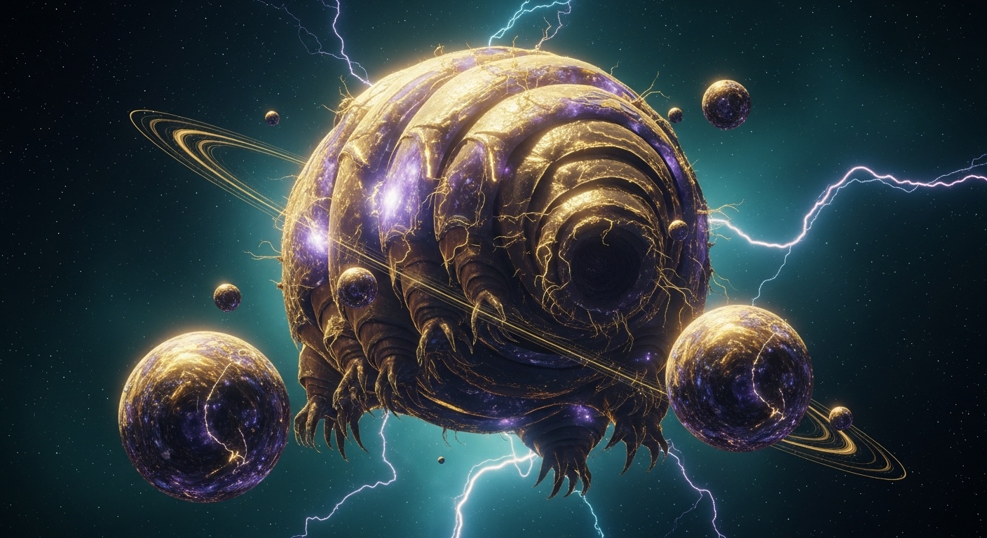 How Tardigrades Survive Space: Unlocking the Biological Secrets of Earth's Toughest Creature Introduction: The Microscopic Astronauts Space is an unforgiving void. It is a realm characterized by an absolute vacuum, fatal doses of cosmic radiation, and temperature fluctuations that oscillate between the boiling heat of unfiltered starlight and the near-absolute zero of deep shadow. For almost all known forms of life, unprotected exposure to the vacuum of space means instantaneous death. Yet, there is a microscopic anomaly that defies this universal rule: the tardigrade. Affectionately known as "water bears" or "moss piglets," tardigrades are eight-legged, microscopic invertebrates typically measuring no more than half a millimeter in length. Despite their unassuming appearance and aquatic nature, these extremophiles hold the prestigious title of Earth's toughest creature. In 2007, the European Space Agency’s TARDIS (Tardigrades in Space) mission exposed live tardigrades directly to the vacuum and radiation of space for ten days. Astoundingly, upon returning to Earth and being rehydrated, a significant portion of them survived and even successfully reproduced. To understand how tardigrades survive space, we must dive deep into their evolutionary biology and unlock the genetic secrets that make them practically indestructible. Unlocking the Biological Secrets: A Detailed Scientific Explanation The ability of tardigrades to survive the extreme conditions of outer space is not the result of a single biological quirk, but rather a complex, multi-layered defense mechanism. Their survival relies on a combination of extreme metabolic suspension, unique proteins, and advanced cellular preservation strategies. Cryptobiosis: The Magic of the "Tun" State At the core of the tardigrade’s survivability is a process known as cryptobiosis—specifically, anhydrobiosis (life without water). When a tardigrade senses fatal environmental changes, such as the complete desiccation brought on by the vacuum of space, it initiates a radical physical transformation. The creature retracts its eight legs, curls its head inward, and expels up to 97% of the water in its body. This transforms the tardigrade into a shriveled, pill-like structure called a tun. In the tun state, the tardigrade's metabolism drops to less than 0.01% of its normal rate. Because biological processes fundamentally require water as a solvent, the absence of water essentially halts biological time for the creature. It is neither truly alive nor dead, existing in a state of suspended animation that can last for decades. Without water in its cells, the vacuum of space cannot cause the creature's bodily fluids to boil, nor can freezing temperatures cause ice crystals to form and rupture cellular membranes. Vitrification: Turning Cells into Glass Expelling water is only half the battle; the remaining cellular structure must be protected from collapsing. When tardigrades dehydrate, they produce special molecules to replace the lost water. Historically, scientists believed a sugar called trehalose was responsible, but recent discoveries point to a unique set of proteins known as Tardigrade-specific Intrinsically Disordered Proteins (TDPs). Unlike standard proteins that have a rigid 3D structure, TDPs are floppy and shapeless. As the tardigrade dries out, these proteins encapsulate the animal's delicate molecular machinery and vitrify—meaning they turn the cellular fluid into a protective, glass-like matrix. This bioglass suspends proteins, DNA, and RNA in a frozen lattice, preventing them from denaturing or unfolding under the extreme thermal stress of space. The Dsup Protein: An Evolutionary Marvel Against Radiation Perhaps the most lethal threat in outer space is ionizing cosmic radiation, which shatters the DNA of ordinary organisms, leading to immediate cellular death or catastrophic mutations. Tardigrades, however, can withstand doses of radiation hundreds of times higher than the lethal dose for a human. The secret lies in a highly specialized protein found in certain tardigrade species (like Ramazzottius varieornatus) known as Dsup (Damage Suppressor). The Dsup protein acts as a physical shield for the tardigrade's genome. It binds directly to the nucleosomes (the structures around which DNA is coiled) and forms a protective cloud. When high-energy X-rays or cosmic rays pass through the cell, they split water molecules to create highly reactive hydroxyl radicals that normally tear DNA apart. The Dsup protein absorbs this damage, effectively deflecting the radical attack and preventing the DNA strands from fracturing. Furthermore, tardigrades possess highly aggressive DNA repair mechanisms that rapidly stitch together any genomic breaks the moment the creature is rehydrated. Conclusion: What Earth's Toughest Creature Means for Humanity The tardigrade’s ability to endure the vacuum, extreme temperatures, and lethal radiation of outer space makes it a true biological marvel. Through the mechanisms of cryptobiosis, the vitrification enabled by TDPs, and the radiation-shielding properties of the Dsup protein, Earth's toughest creature proves that life can engineer solutions to the most hostile environments imaginable. Unlocking the biological secrets of the water bear is not just an exercise in extreme zoology; it holds profound implications for the future of humanity. By understanding how tardigrades stabilize their cells without water, scientists are currently developing ways to store life-saving human medicines, vaccines, and blood cells without the need for refrigeration. Furthermore, integrating tardigrade-derived proteins like Dsup into human cells could one day protect astronauts from cosmic radiation during deep-space missions to Mars and beyond. Ultimately, by studying the microscopic astronauts beneath our feet, we may secure our own future among the stars.