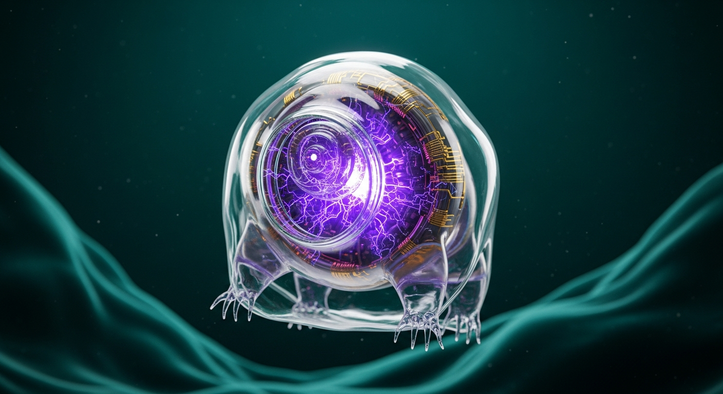 The Tardigrade Enigma: Unlocking the Biological Mysteries of Space Survival Introduction: The Microscopic Astronauts When we look to the stars and ponder the resilience of life in the cosmos, the ultimate survivors are not hulking beasts, but microscopic, eight-legged invertebrates known as tardigrades. Affectionately referred to as "water bears" or "moss piglets," these ubiquitous creatures measure merely half a millimeter in length. Yet, they possess a biological repertoire so astonishing that it defies our conventional understanding of life's limits. The profound question—how an Earth-bound organism evolved to withstand the unforgiving vacuum, extreme temperatures, and lethal radiation of outer space—has birthed what scientists call the Tardigrade Enigma. From the deepest oceanic trenches to the frigid peaks of the Himalayas, tardigrades have colonized almost every environment on Earth. However, it is their capacity for space survival that has captivated the fields of astrobiology, genetics, and bioengineering. By unlocking the biological mysteries of tardigrades, researchers are not only rethinking the boundaries of habitable environments but also discovering revolutionary applications for human medicine, spaceflight, and biotechnology. The Science of Survival: How Tardigrades Defy Death The secret to the tardigrade's indestructibility lies not in a robust physical armor, but in a highly sophisticated biochemical defense mechanism. When confronted with lethal environmental stressors, tardigrades do not fight; they pause. This physiological suspension is governed by several extraordinary biological phenomena. Cryptobiosis: Entering the "Tun" State At the core of the tardigrade enigma is a state of suspended animation called cryptobiosis. Depending on the threat, this can take the form of cryobiosis (freezing), osmobiosis (high salinity), anoxybiosis (lack of oxygen), or most famously, anhydrobiosis (extreme desiccation). When a tardigrade's environment dries up, it retracts its head and legs, curling into a dehydrated, seed-like ball known as a tun. In this state, the creature expels up to 95% of its body water, and its metabolic rate plummets to less than 0.01% of normal. Because most cellular damage caused by freezing or radiation is mediated by water molecules—which form sharp ice crystals or generate destructive reactive oxygen species (ROS) when irradiated—the removal of water essentially removes the medium of death. The tardigrade can remain in this dormant tun state for decades, only to revive within minutes upon rehydration. Intrinsically Disordered Proteins (TDPs): The Cellular Glass For decades, scientists believed tardigrades survived desiccation using trehalose, a sugar utilized by other drought-resistant organisms like brine shrimp. However, modern molecular biology revealed a more fascinating truth: tardigrades rely on Tardigrade-specific Intrinsically Disordered Proteins (TDPs). Unlike standard proteins, which have rigid 3D structures, TDPs are floppy and shape-shifting. As the tardigrade loses water, these proteins undergo a phase transition, turning the interior of the cells into a glass-like state (vitrification). This bio-glass physically physically encases and protects sensitive molecules, preventing cellular membranes from collapsing and stopping proteins from unfolding or clumping together. Once water is reintroduced, the glass simply melts away, leaving the cellular machinery perfectly intact. Dsup: The Ultimate Radiation Shield Perhaps the most baffling aspect of tardigrade space survival is their resistance to intense ionizing radiation. In 2016, researchers sequencing the genome of the highly resilient Ramazzottius varieornatus species discovered a unique protein dubbed Dsup (Damage Suppressor). In the high-radiation environment of space, cosmic rays shatter DNA, leading to fatal mutations. The Dsup protein physically binds to the tardigrade's nucleosomes, enveloping the DNA strand in a protective molecular cloud. This shielding prevents X-rays and gamma rays from cleaving the genetic code and neutralizes highly reactive oxygen species. Remarkably, when scientists engineered human cells in a petri dish to express the Dsup protein, those cells exhibited nearly a 50% increase in radiation tolerance—a discovery with monumental implications for cancer therapies and long-duration human spaceflight. Space Missions and Astrobiological Implications The tardigrade’s hypothetical resilience became an empirical fact in September 2007, during the European Space Agency’s TARDIS (Tardigrades in Space) mission. Aboard the FOTON-M3 spacecraft, desiccated tardigrades were exposed directly to the hard vacuum of low Earth orbit and the blistering bombardment of solar ultraviolet (UV) and cosmic radiation for ten days. Upon returning to Earth and being rehydrated, a significant percentage of the tardigrades not only revived but went on to reproduce, yielding healthy offspring. This marked the first time a multicellular animal survived exposure to the naked environment of space. Panspermia and the Search for Extraterrestrial Life The water bear's ability to survive the void forces scientists to seriously consider the theory of panspermia—the hypothesis that life can be distributed throughout the universe via meteoroids, asteroids, or planetoids. If an Earth-evolved organism can survive the extreme desiccation, freezing temperatures, and heavy radiation of space, it is plausible that microbial or micro-animal life could survive interplanetary, or even interstellar, transit. Tardigrades stretch the parameters of the "habitable zone," suggesting that life might persist in the subsurface oceans of Enceladus or the harsh plains of Mars. Conclusion: What Water Bears Teach Us About the Future The Tardigrade Enigma is far more than a biological curiosity; it is a key to unlocking humanity's future in an unpredictable universe. The biological mysteries of space survival demonstrated by these microscopic titans are already inspiring real-world innovations. By mimicking tardigrade vitrification, pharmaceutical companies are researching ways to dry-store vaccines, blood, and stem cells without the need for complex refrigeration supply chains—a breakthrough that could save millions of lives in developing nations. In agriculture, transferring tardigrade resilience genes to crops could yield drought-resistant plants capable of surviving severe climate change. Meanwhile, proteins like Dsup may one day shield astronauts from the deadly cosmic rays encountered on journeys to Mars. Ultimately, the water bear is a testament to the tenacity of life. By continuing to study how these humble creatures conquer the extremes of outer space, we are learning how to better preserve and protect life right here on Earth.