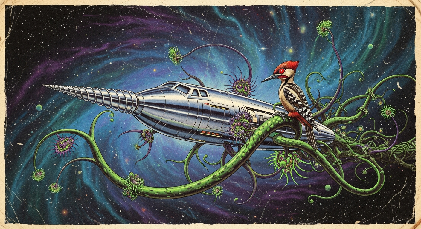 Can Woodpeckers Teach Us How to Build Safer Spaceships? Introduction: The Bird with a Built-In Helmet Have you ever accidentally bumped your head and felt a painful headache afterward? Human skulls are sensitive, but high up in the trees lives a small bird that bangs its head against hard wood all day long: the woodpecker. These amazing birds can peck at a tree up to 20 times per second, experiencing a force of up to 1,200 Gs (1,200 times the force of gravity). To put that into perspective, a human would get a serious brain injury at just 100 Gs! You might be wondering, "What does a bird in a forest have to do with sending rockets into outer space?" The answer lies in a fascinating field of science called biomimicry—where scientists look at nature's brilliant designs to solve complex human problems. Space travel is bumpy, fast, and dangerous. By studying how the woodpecker protects its brain from massive impacts, aerospace engineers are learning incredible new ways to build safer, tougher, and more resilient spaceships for our astronauts. Detailed Science: From Bird Brains to Rocket Science The Woodpecker's Secret Anatomy How does the woodpecker avoid a massive headache? Over millions of years of evolution, this bird has developed a four-part super defense system. Let's break it down into simple pieces: The Uneven Beak: The top and bottom halves of a woodpecker's beak are not exactly the same length. When the beak strikes a tree, this uneven design forces the shockwaves to travel down the bird's lower jaw and away from its brain. Spongy Bone: Right at the front of the woodpecker's skull is a special type of bone that looks like a sea sponge. It is full of tiny, microscopic holes. This acts exactly like a shock-absorbing foam cushion, soaking up the energy of the impact. The Built-In Seatbelt (Hyoid Bone): This is perhaps the coolest trick of all! The woodpecker has a special tongue bone called the hyoid. It is so incredibly long that it splits in two, wraps completely around the back of the bird's skull, and anchors between the eyes. When the bird pecks, this bone tightens like a safety belt, holding the skull securely in place. A Snug Fit: Human brains float in a pool of liquid, which is why our brains can slosh around and get bruised if we get hit. A woodpecker's brain fits very tightly inside its skull with almost no fluid, leaving no room for the brain to bounce around. The Dangers of Space Travel Now, let's look at spaceships. When a massive rocket launches into space, it shakes violently. This intense vibration can damage sensitive computers and be very uncomfortable for astronauts. Furthermore, once a spaceship is floating in orbit, it faces another huge danger: space junk and micrometeoroids. These are tiny rocks and bits of old satellites flying through space at speeds up to 17,500 miles per hour! Even a rock the size of a grain of rice can hit a spaceship with the explosive force of a bowling ball dropping from a skyscraper. Biomimicry: Engineering a Woodpecker Spaceship To protect against these dangers, space scientists are copying the woodpecker's shock-absorbing super-suit! Engineers have designed new spaceship shields and shock absorbers using multiple layers, just like the bird's head. First, they use a hard outer layer (like the beak) to block the initial hit. Underneath that, they use materials built with tiny microscopic spaces inside them, exactly like the woodpecker's spongy bone. One popular design is an aluminum "honeycomb" structure. When a tiny piece of space rock hits the outer hull, the honeycomb layer crushes slightly, trapping the energy and stopping the rock before it can pierce the inside of the spaceship where the astronauts live. Scientists are also studying the woodpecker's "seatbelt" (the hyoid bone) to design safer, more protective helmets and seating systems for astronauts during the intense shaking of a rocket launch. Conclusion: Nature's Blueprint for the Stars It is incredible to think that the secrets to exploring the vast, unknown universe might just be hiding in our own backyards. Nature is the ultimate engineer. The woodpecker spent millions of years perfecting the ultimate shock-absorbing technology, completely for free. By using biomimicry to copy the woodpecker's beak, spongy bones, and clever anatomy, scientists are developing spacecraft that can withstand the violent shaking of a launch and the dangerous impacts of flying space rocks. Next time you are taking a walk in the woods and hear the fast rat-a-tat-tat of a woodpecker high up in a tree, take a moment to look up. You aren't just looking at a beautiful bird—you are looking at a living blueprint for the future of space exploration!