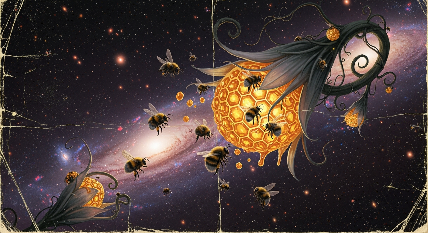 Can Bees Make Honey in Space? The Secret Biology of Zero Gravity Introduction: A Buzz in Outer Space When you think of astronauts, you probably imagine brave men and women in big white suits floating around a spaceship. But did you know that humans aren't the only ones who have traveled to outer space? Over the years, scientists have sent all kinds of animals into orbit to study zero gravity biology. One of the most fascinating questions space researchers ever asked was: Can bees make honey in space? Imagine trying to build a perfectly shaped LEGO castle while you and all your LEGO bricks are floating helplessly in mid-air. Sounds impossible, right? For a honey bee, building a honeycomb and making honey is their version of building a complicated castle. In this article, we are going to dive into the incredible science of how honey bees adapt to microgravity, how their tiny biological systems handle weightlessness, and whether we might one day enjoy fresh "space honey" on a mission to Mars! Detailed Scientific Explanation: The Biology of Zero-G Bees The 1984 NASA Space Bee Experiment To understand how insects act in space, we don't have to guess—we actually have the science to prove it! In 1984, NASA launched the Space Shuttle Challenger for a mission called STS-41C. On board was a special student-designed experiment called the "Space Station for Wood Carpenter Bees" (though they actually used honey bees). The crew took a special buzzing box containing around 3,300 worker bees and one queen bee into orbit. The main goal was to observe their animal behavior in a microgravity (zero gravity) environment. How Do You Fly When You Can't Fall? Down here on Earth, bees rely heavily on a biological superpower called geotaxis. This is a scientific word that means the ability to sense gravity. It tells insects which way is "up" and which way is "down." Bees use this built-in compass to fly straight, navigate back to their hive, and build their honeycombs perfectly straight up and down. When the bees first reached outer space, they were incredibly confused. Imagine waking up in a room where the ceiling, floor, and walls all felt exactly the same. At first, the bees tumbled and floated uncontrollably. But here is where the "secret biology" of bees kicks in: they are highly adaptable. Within just a few days, the bees stopped relying on gravity. Instead, they adapted by using light to figure out their direction. They learned to fly, hover, and glide in zero gravity by making tiny adjustments to their wings. Nature's biology is incredibly smart! Building the Perfect Floating Honeycomb The most amazing part of the NASA experiment was watching the bees build their honeycomb. On Earth, gravity gently pulls on the warm beeswax, helping the bees measure and shape those perfect little hexagons. Scientists originally thought that without gravity, the bees would build a messy, chaotic web of wax. They were wrong! After their initial space-sickness wore off, the worker bees grouped together and built a honeycomb that looked almost exactly like the ones they build on Earth. Because their bodies couldn't feel gravity, they used their own body sizes and the physical touch of the other bees around them as a measuring tool. Their biological teamwork was stronger than the lack of gravity! The Big Question: Did They Actually Make Honey? So, we know they can fly, and we know they can build a honeycomb in space. But can they actually make honey? The short scientific answer is: Yes, but they need a complete ecosystem. To make real honey, bees need to visit blooming flowers, drink a sweet liquid called nectar, bring it back to the hive, and fan it with their wings until it dries out and turns into thick, sticky honey. On the 1984 space shuttle, there were no blooming flowers, just a special sugar-water feeder. Because they didn't have flowers, they couldn't make brand-new natural honey from scratch. However, they did successfully drink the sugar water, process it in their bodies, and store it in their newly built floating honeycomb, just like they do with real honey! This proves that if we ever build a greenhouse spaceship full of blooming plants, the biology of the bee is ready to make real space honey. Conclusion: Nature's Super Astronauts The secret biology of zero gravity shows us that life on Earth is amazingly tough and adaptable. Even though they are tiny insects, honey bees proved that they can learn, survive, and work together, even when the very rules of gravity are completely turned upside down. They figured out how to fly, build complex structures, and store food in the great unknown of outer space. As space agencies look forward to the future—like building lunar bases on the Moon or sending human explorers to Mars—we will need to grow our own food in deep space. To grow fruits and vegetables, we will absolutely need insects to pollinate the plants. Knowing that bees can thrive and do their jobs in zero gravity brings us one giant leap closer to making long-term space exploration a reality. Who knows? The astronauts of the future might just start their day with a piece of space-baked toast, covered in fresh, zero-gravity honey!