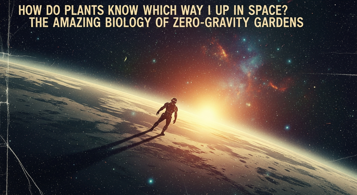 How Do Plants Know Which Way Is Up in Space? The Amazing Biology of Zero-Gravity Gardens Introduction: Gardening Among the Stars Imagine floating inside the International Space Station (ISS), looking out the window at the beautiful blue Earth. Now, imagine trying to plant a garden up there. On Earth, growing a plant seems simple: you put a seed in the soil, give it some water, and wait. The roots automatically dig deep into the dirt, and the green shoots push up toward the sky. But what happens when you leave Earth? In the microgravity environment of space, there is no true "up" or "down." Everything floats! So, how do plants know which way is up in space? This amazing question has led scientists to create true zero-gravity gardens. By studying how seeds sprout and grow without the pull of Earth's gravity, researchers are uncovering the brilliant survival secrets hidden inside every plant. Let's dive into the fascinating biology of space plants and discover how they navigate the stars. The Scientific Secret: How Plants Sense Direction The Earthly Rule: Gravitropism and "Tiny Marbles" To understand space plants, we first need to look at how plants behave on Earth. Plants have a built-in superpower called gravitropism (gravity-tropism). This is their ability to sense the pull of gravity and react to it. Deep inside the tip of a plant's roots, there are special cells that act like microscopic compasses. These cells contain tiny, heavy starch grains called statoliths. Think of statoliths like tiny, heavy marbles inside a balloon. Because of Earth's gravity, these "marbles" always fall and settle at the bottom of the cell. When the plant feels these heavy marbles pressing on the bottom, it sends a chemical message saying, "This way is down! Send the roots this way!" At the same time, the stem is told to grow in the exact opposite direction. Zero-Gravity Confusion: When "Down" Disappears When astronauts take seeds to the International Space Station, the rules change entirely. In space, there is almost zero gravity (microgravity). Because there is no strong gravity pulling things down, the heavy "marbles" (statoliths) inside the plant cells do not fall to the bottom. Instead, they just float aimlessly inside the cell! At first, scientists worried that plants would be completely confused. Without gravity to guide them, would the roots grow out of the soil? Would the leaves grow downward in tangled loops? Light as the New Compass: Phototropism It turns out that plants are incredible problem-solvers. When their gravity sensors fail, they immediately switch to their backup system: Light. This ability to grow toward a light source is called phototropism. In zero-gravity gardens like NASA's "Veggie" plant growth system, astronauts install powerful, bright LED lights above the plants. Because the plant cannot feel gravity, it relies entirely on the light. The shoots stretch eagerly toward the glowing red and blue LEDs, assuming that wherever the light is, that must be "up." Seeking Water: Hydrotropism in Action But wait, roots grow underground where there is no light! How do the roots know where to go? To solve this, plants use a third superpower: hydrotropism, which means growing toward water. In space, astronauts cannot just pour water from a watering can—the water would float away in big, wobbly bubbles! Instead, they inject water directly into special "plant pillows" that hold the roots. The roots sense the moisture and naturally grow toward the wettest areas. By placing the water exactly where the roots need to be, scientists can easily trick the roots into growing "down" into their pillows. Conclusion: The Future of Farming in Space The biology of zero-gravity gardens teaches us a wonderful lesson: life is incredibly adaptable. When gravity disappears, plants simply switch their focus to light and water to figure out which way is up and which way is down. They use their natural instincts of phototropism and hydrotropism to survive and thrive in the alien environment of space. Understanding how plants grow in space is not just a fun science experiment; it is the key to our future. When astronauts travel on long journeys to Mars or build bases on the Moon, they won't be able to pack enough food for years. They will need to grow their own fresh vegetables, like lettuce, tomatoes, and radishes, right inside their spaceships. Thanks to the amazing adaptability of plants and the clever designs of scientists, the astronauts of tomorrow will be able to enjoy a fresh, crunchy salad millions of miles away from Earth. The zero-gravity gardens of today are planting the seeds for the incredible space explorations of tomorrow!