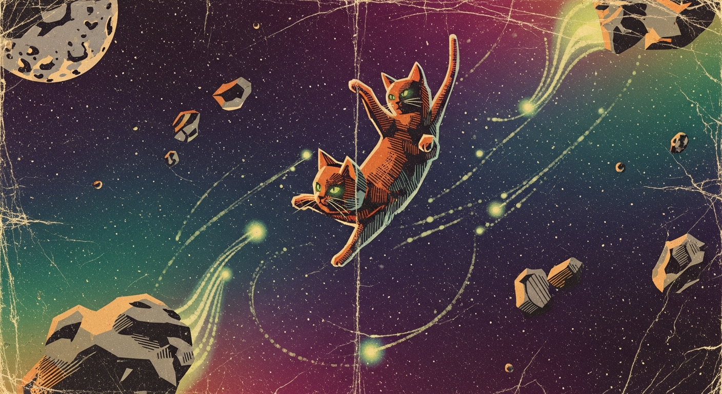 Could a Cat Land on Its Feet in Space? The Weird Physics of Zero-Gravity Pets Introduction: The Ultimate Feline Mystery If you have ever watched a cat leap from a high fence or slip off a living room sofa, you know their famous superpower: cats almost always land on their feet. It looks like pure magic. In the blink of an eye, a tumbling tabby twists mid-air, extends its paws, and touches down as gracefully as an Olympic gymnast. But this got us wondering about a mind-bending question: What would happen if you took a cat into outer space? Could a cat land on its feet in zero-gravity? To answer this question, we have to put on our scientist hats and dive into the weird, wild world of space physics. Get ready to explore the fascinating mechanics behind the "cat righting reflex," how gravity shapes our pets' behavior, and what happens when you introduce a furry friend to a microgravity environment like the International Space Station (ISS). Detailed Scientific Explanation: The Physics of Floating Felines The Earthly Superpower: The Cat Righting Reflex Before we launch our imaginary cat into orbit, we need to understand how they perform this acrobatic trick here on Earth. Scientists call this the cat righting reflex. It is a natural instinct that kittens develop when they are just three weeks old! Here is a simple breakdown of how it works: The Sensors: Inside a cat's inner ear is a tiny, fluid-filled system called the vestibular apparatus. This acts like a biological compass that tells the cat exactly which way is "down." The Twist: If a cat falls upside down, its brain instantly sends an emergency signal to its muscles. The cat bends its incredibly flexible spine in half. The Spin: It turns its front paws toward the ground first, and then snaps its back legs around to follow. The Science of the Spin: Angular Momentum (Made Easy!) How does a cat twist in mid-air without pushing off of anything? That sounds like a violation of the laws of physics! According to a rule called the conservation of angular momentum, an object in motion cannot just spin by itself without an outside force. But cats are brilliant biological physicists. They cheat this rule by acting like two different objects connected in the middle. Have you ever watched an ice skater spinning? When they pull their arms in tight, they spin incredibly fast. When they stretch their arms out, they slow down. A falling cat does exactly the same thing! The cat pulls its front legs in tight and stretches its back legs out. This allows the front half of its body to spin very fast to face the ground. Then, the cat does the exact reverse: it stretches its front legs out and pulls its back legs in, allowing its back half to whip around and catch up. All of this happens in less than a second! Houston, We Have a Cat: What Happens in Zero-Gravity? Now, let’s blast off into space. In a spacecraft orbiting the Earth, astronauts experience microgravity, commonly called zero-gravity. In this environment, objects do not fall. They just float. So, could a cat land on its feet in space? The short answer is no, because in space, there is no "ground" to land on! Without gravity pulling them down, the fluid in a cat's inner ear would simply float around. The cat's biological compass would break. It would not know which way was "up" or "down." Believe it or not, scientists actually tested this! In 1947, aerospace researchers took a couple of cats on a special airplane that flew in giant roller-coaster loops to create temporary zero-gravity. What happened? The poor cats got very confused. Without a "down" to lock onto, they frantically twisted and kicked in the air, trying to use their righting reflex over and over again, but they just kept doing clumsy somersaults in mid-air. However, if an astronaut gently pushed a floating space-cat toward a wall, the cat's eyes would see the wall approaching. Even without gravity, the cat would use its amazing "ice skater" physics trick to twist its body and point its paws at the wall, absorbing the impact perfectly. So while they can't "fall" on their feet, they can still orient themselves to land paws-first on a surface! Conclusion: A Purr-fect Space Future? The physics of zero-gravity pets are a wonderful reminder of how perfectly animals are adapted to life on Earth. A cat’s ability to land on its feet is an incredible mix of biology and physics—a delicate dance of flexible spines, inner-ear compasses, and angular momentum. In outer space, the rules change entirely. Without gravity to give them a sense of direction, a cat's amazing righting reflex just leaves them doing endless, floating gymnastics. While it might be a long time before astronauts bring their pet cats to live on a space station, studying how animals move in zero-gravity helps scientists understand more about biology, motion, and how life adapts to the great unknown of the cosmos. Until then, the next time your cat leaps off the kitchen counter and lands perfectly on its paws, you can look at them and appreciate the absolute master of physics living right in your own home!