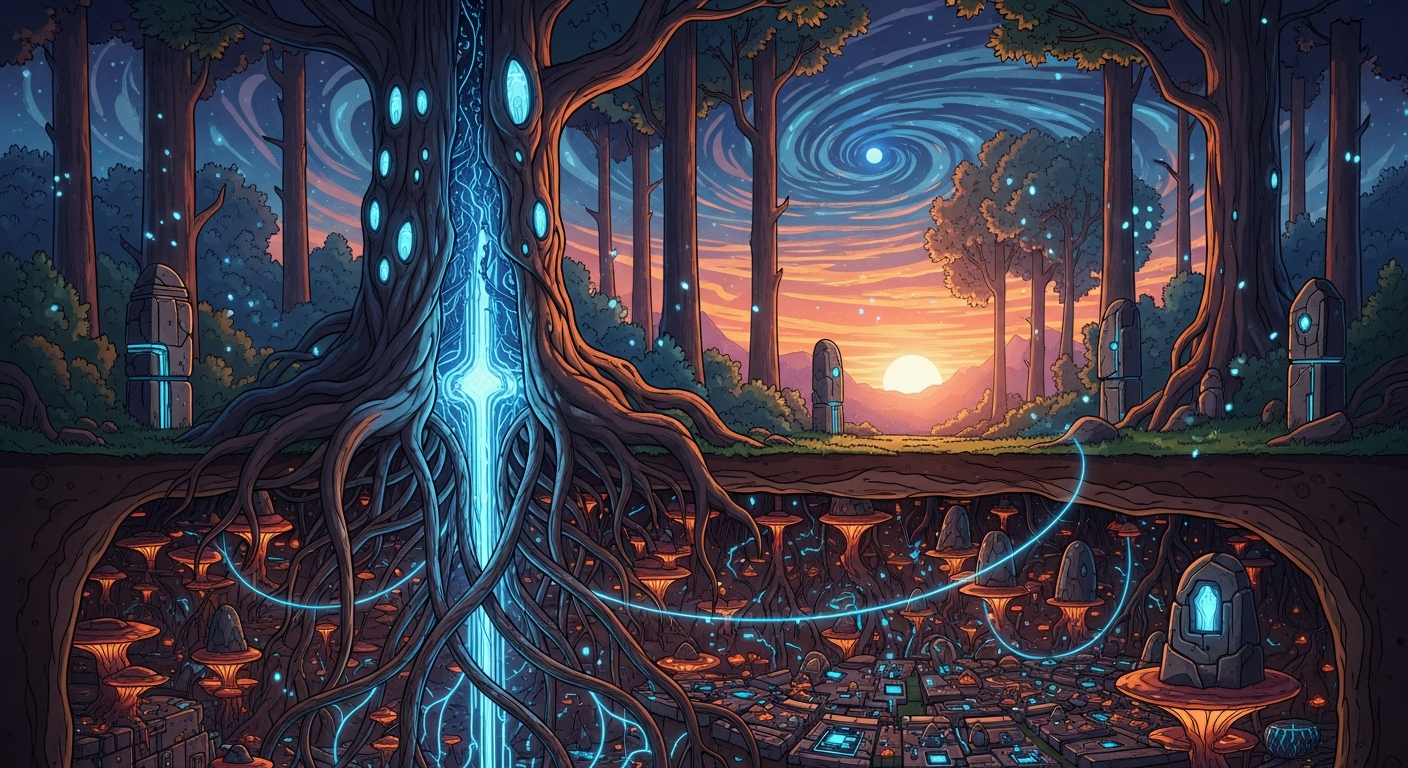 Do Trees Have Wi-Fi? The Secret Underground Internet of Plants Introduction: The Forest's Hidden Network Imagine walking through a dense, quiet forest. The towering trees might look like silent, lonely giants standing far apart from one another. But what if I told you that beneath your feet, there is a busy, bustling network of communication happening right now? So, do trees have Wi-Fi? They don't have smartphones or electronic routers, but they do have something incredibly similar: the underground internet of plants. Scientists call this amazing system the "Wood Wide Web." Just like we use the internet to send text messages, share pictures, or help a friend with homework, trees use their secret underground network to talk to each other, share food, and even warn their neighbors about danger. Let us dig into the dirt and uncover the fascinating science behind how trees communicate! The Science: How the Underground Internet Works The "Cables" of the Forest: Meet Mycorrhizal Fungi To understand the Wood Wide Web, we have to look underground. The secret to this plant communication is a special type of living organism called mycorrhizal fungi (pronounced my-co-RYE-zal fun-guy). You might know fungi as mushrooms, but the mushroom is just the "fruit" of the fungus. The real magic happens out of sight. Underground, these fungi grow in massive webs of tiny, white, thread-like structures called mycelium. These threads are so thin that hundreds of them could fit on the head of a pin! The mycelium wraps around and even reaches inside the roots of the trees, linking one tree to another. These fungal threads act exactly like the invisible Wi-Fi signals or fiber-optic cables that connect our computers to the internet. A Perfect Trade: The Science of Symbiosis Why do trees and fungi link up in the first place? It is all about teamwork! In science, when two different species work together to help each other survive, it is called symbiosis. What the tree gives: Trees are excellent at making food. Using sunlight, they turn carbon dioxide and water into sweet sugars in a process called photosynthesis. However, fungi live underground in the dark, so they cannot make their own food. The trees share their extra sugar with the fungi. What the fungi give: Fungi are amazing at exploring the soil. Their tiny threads can reach water and essential minerals (like phosphorus and nitrogen) that the tree's thick roots cannot reach. The fungi absorb these nutrients and send them back to the tree. What Do Trees Text About? Now that the trees are plugged into the underground internet of plants, what kind of information are they sending? Scientists have discovered that trees use this network for three amazing reasons: 1. Sharing Food: If a tree is growing in the dark shade and cannot make enough sugar, a tree in the bright sunlight will actually send extra sugar through the fungal network to feed it! Trees are incredibly generous to their neighbors. 2. Sending Danger Alerts: If a tree is being attacked by hungry bugs, it will send chemical "warning texts" through the roots and fungi. When the neighboring trees receive this signal, they start producing bad-tasting chemicals in their leaves so the bugs won't eat them too. 3. Helping the Babies: The biggest, oldest trees in the forest are called "Hub Trees" or "Mother Trees." Because their roots stretch the farthest, they act like the main Wi-Fi routers of the forest. Mother trees use the fungal network to recognize their own seedlings (baby trees) and send them extra nutrients to help them grow big and strong. Conclusion: A Connected Community So, do trees have Wi-Fi? Yes, in their own natural, biological way! The discovery of mycorrhizal networks has completely changed how scientists view forests. We used to think that trees competed with each other for water and sunlight. Now we know that a forest is not just a group of individual trees; it is a giant, cooperative family. They support each other, feed each other, and protect each other through the Wood Wide Web. Understanding this secret plant communication teaches us an important lesson about nature. When we protect a forest, we are not just saving a bunch of wood and leaves. We are protecting an ancient, living, breathing community that is beautifully connected—from the tallest branch all the way down to the deepest, most delicate underground web.