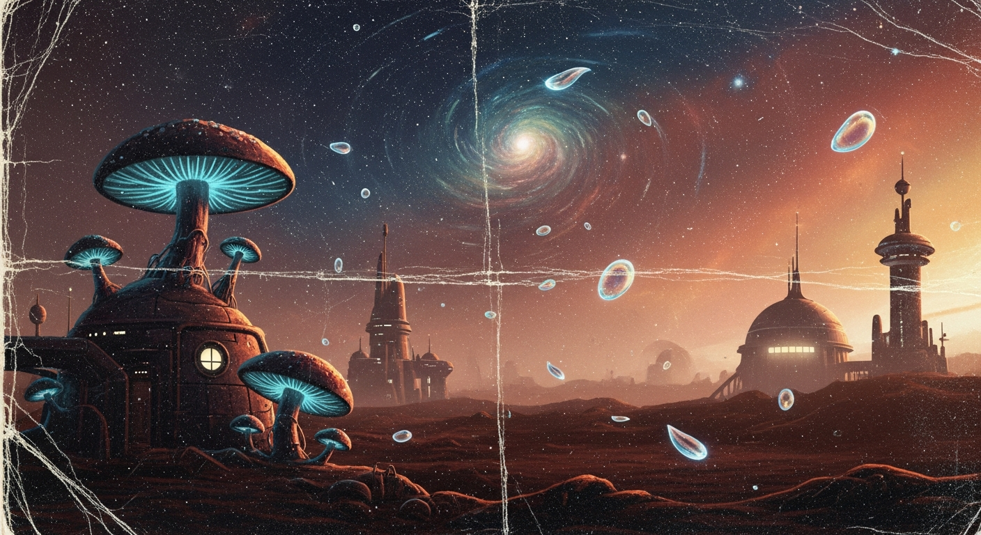 Can We Build Houses on Mars with Mushrooms? The Amazing Science of Space Fungi Imagine packing your bags for a trip to Mars. You would need clothes, food, and scientific tools. But wait—where are you going to live once you get there? You cannot exactly pack a brick house into a spaceship. Rockets have strict weight limits, and carrying heavy building materials millions of miles through space is far too expensive. So, how will future astronauts survive the freezing temperatures and dangerous radiation of the Red Planet? NASA scientists have come up with a brilliant and surprising solution: we might not build our houses on Mars. Instead, we might grow them using mushrooms! This incredible idea is known as "mycotecture" (a mix of myco, meaning fungus, and architecture). Let's dive into the amazing science of space fungi and discover how mushrooms could be the key to our future in space. The Secret Ingredient: What is Mycelium? When you think of a mushroom, you probably picture the umbrella-shaped part that pops up above the dirt. But that is only a tiny piece of the whole living thing, much like an apple is just the fruit of a much larger tree. The real magic happens underground. Hidden in the soil is a vast, invisible network of tiny, white, thread-like roots called mycelium. Mycelium acts like natural glue. As it grows, it branches out and eats dead leaves and wood, binding everything together tightly. When dried, mycelium can become stronger than concrete, lighter than wood, and completely fireproof! This makes it the perfect natural building material. How to Grow a Martian Mushroom Mansion You might be wondering, "Are astronauts going to live inside a giant, squishy mushroom?" Not quite! The homes on Mars will look more like sturdy domes or igloos. Here is the step-by-step scientific recipe NASA scientists, led by researcher Lynn Rothschild, are working on to grow a house on another planet. Step 1: The Lightweight Delivery Instead of launching heavy bricks, NASA will send a lightweight, folded-up bag made of a special plastic. Inside this bag are dormant (sleeping) fungi spores and some dried nutrients. Because it is light and flat, it costs very little fuel to send to Mars. Step 2: Just Add Water (and Algae!) Once the bag arrives on Mars, robots will unfold it and pump in water found under the Martian surface. But the mycelium needs food to grow. To solve this, scientists plan to use a three-layer system: The Outside Layer: Frozen ice, which protects the house from space radiation. The Middle Layer: A tiny green microbe called cyanobacteria (like algae). It uses sunshine and water to produce oxygen and sugar. The Inside Layer: The mycelium! It eats the sugar made by the cyanobacteria and breathes the oxygen. Step 3: Watch It Grow Feasting on the sugar, the mycelium wakes up and grows rapidly. Within just a few weeks, the fuzzy white threads expand to fill the inside of the plastic bag, weaving tightly together into a thick, solid wall. It takes the exact shape of the dome! Step 4: Bake It to Be Safe Once the house is fully grown and rock-solid, we have to make sure the mushrooms do not spread and contaminate the natural environment of Mars. To prevent this, the habitat is heated up (baked). This safely stops the fungi from growing any further, leaving behind a clean, strong, and dry shell for astronauts to move into. Why Mushrooms? The Superpowers of Space Fungi Using mycelium for space homes is not just a wild guess; fungi have incredible superpowers that make them perfect for survival on harsh planets. Super Shields Against Radiation: Space is full of harmful solar rays. Fungi contain melanin—the same pigment that gives human skin its color. In fungi, melanin acts as a natural sunscreen, blocking dangerous space radiation and keeping astronauts safe. Excellent Insulation: Mars is freezing, with temperatures dropping to -225°F (-153°C). Mycelium traps millions of tiny air bubbles inside its structure, making it a fantastic blanket to keep the habitat warm. Self-Healing Walls: In some future designs, if a small meteor hits the house and cracks the wall, adding a little water could "wake up" the mycelium just enough to grow back and fix the hole on its own! Eco-Friendly: It is 100% natural. At the end of a mission, a mushroom house can safely break down, leaving no toxic trash behind. Conclusion: A Greener Future in Space and on Earth The idea of building houses on Mars with mushrooms shows us that sometimes the most advanced technologies in the universe are not made of metal and wires, but are found right beneath our feet in nature. By understanding the biology of fungi, we are unlocking the door to human colonization of the solar system. The best part? This incredible space science is already helping us back home. The same mycelium technology being tested for Mars is now being used on Earth to create sustainable building blocks, eco-friendly packaging, and even furniture. So, the next time you see a tiny mushroom popping up in your garden, give it a little nod of respect. You might just be looking at the foundation of the very first Martian city!